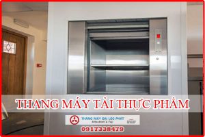 thang máy tải thực phẩm