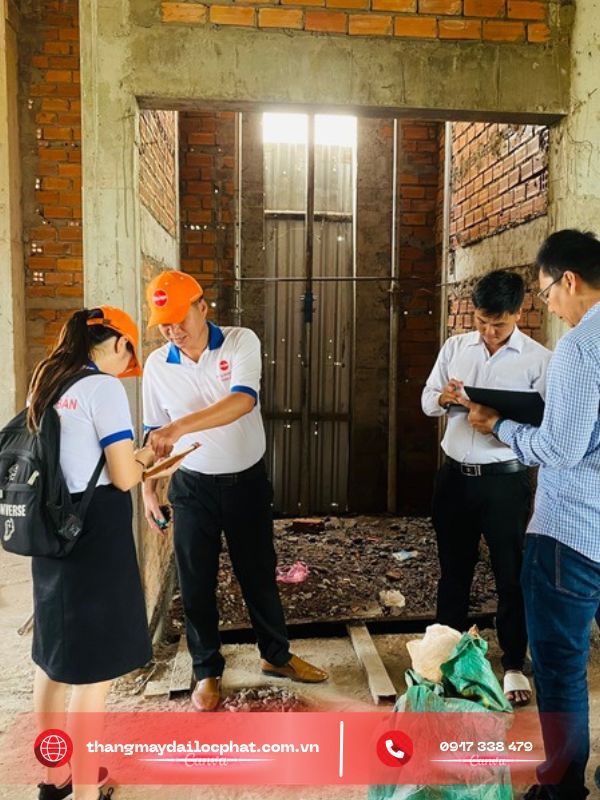 thông số PIT OH thang máy nhà nghỉ