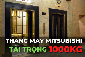 thang máy Mitsubishi tải trọng 1000kg