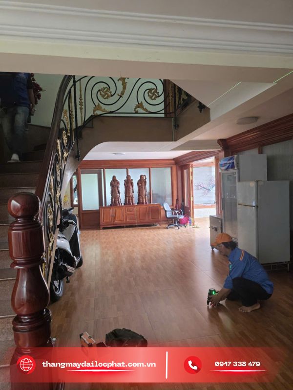 lắp thang máy cho nhà cũ đang ở