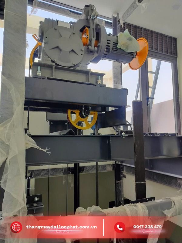 tải trọng thang máy chung cư mini