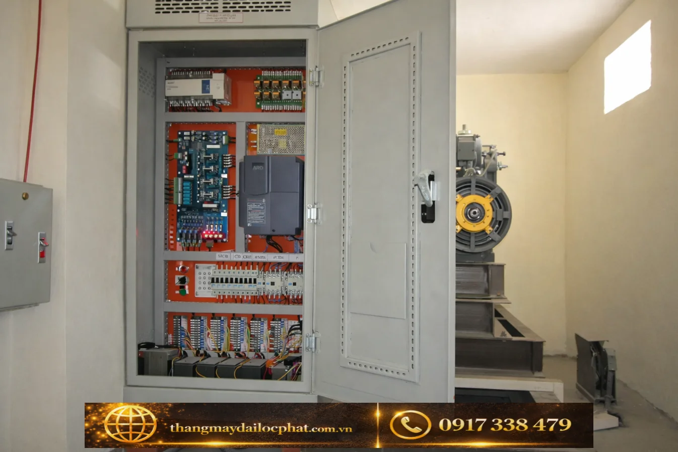 Bộ cứu hộ tự động ARD thang máy Mitsubishi khi mất điện