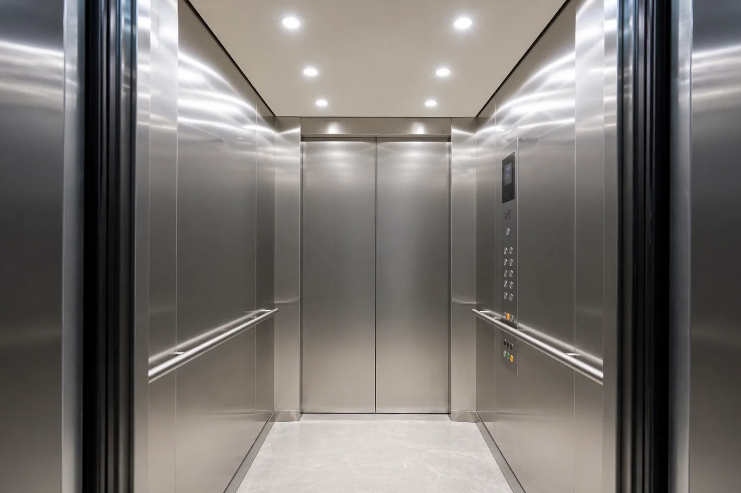 Đèn LED cabin thang máy gia đình tiết kiệm 80% điện năng so với đèn huỳnh quang