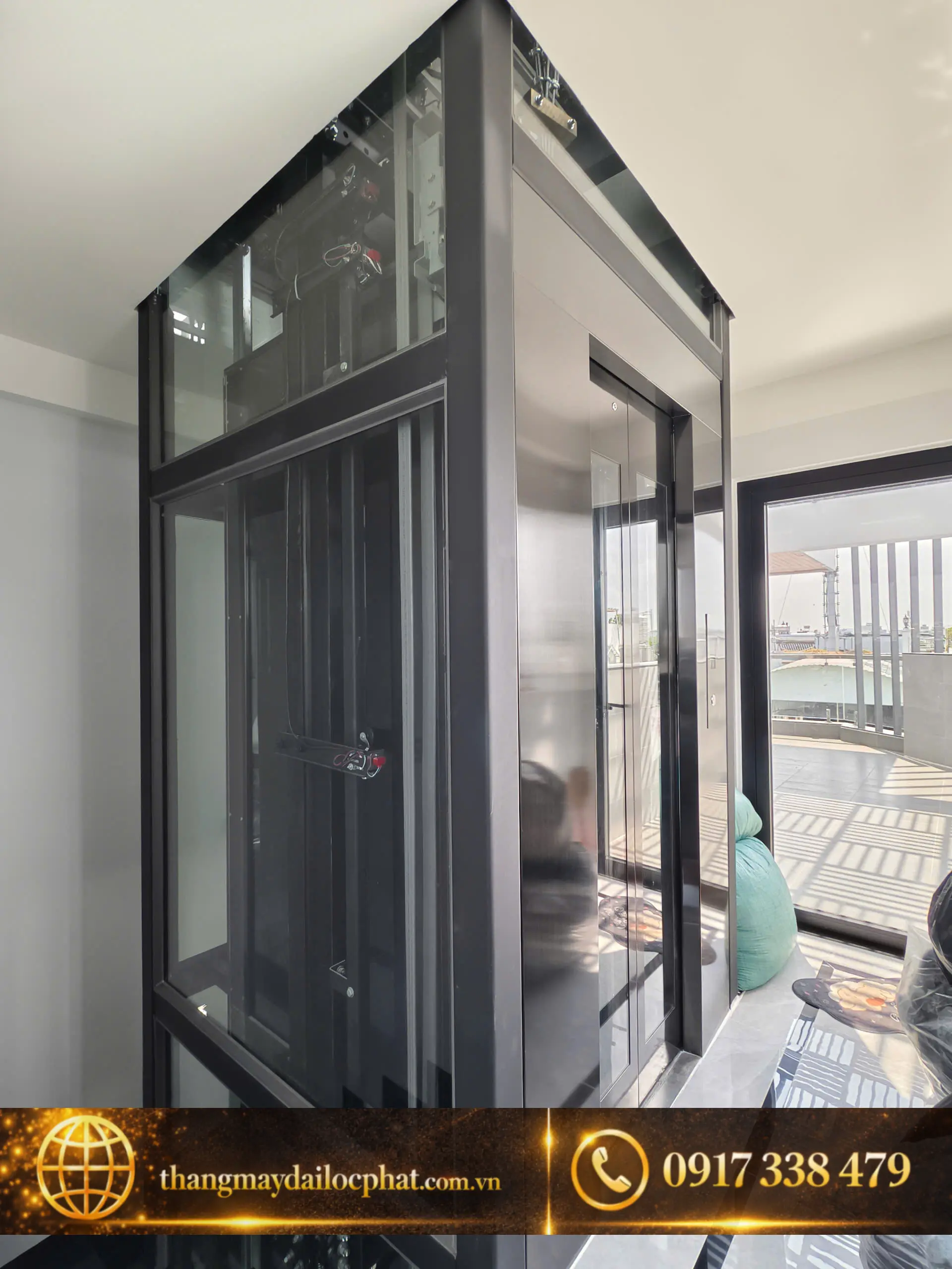 Thang máy Mitsubishi an toàn lắp đặt tại Biên Hòa