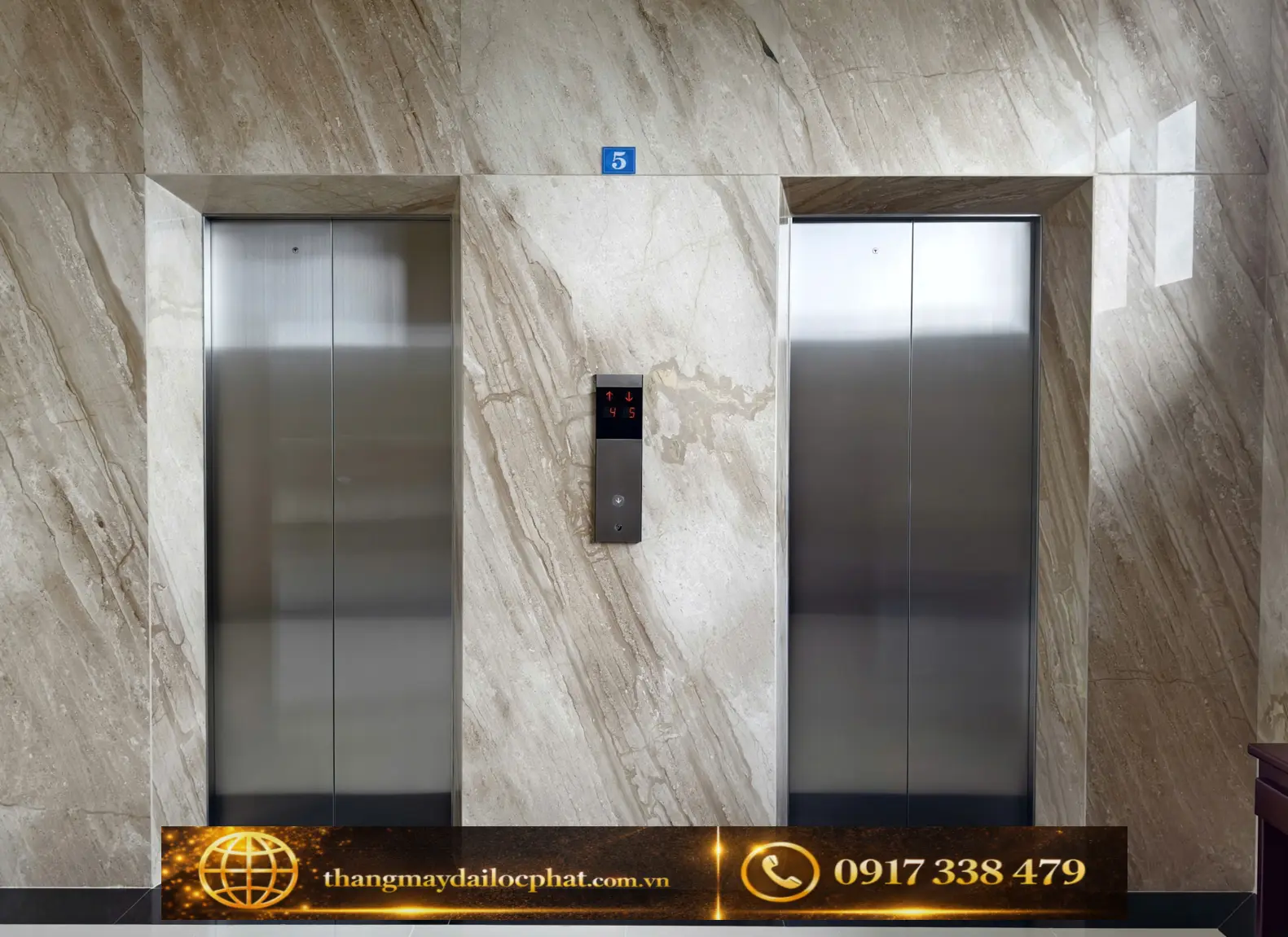 Thang máy Mitsubishi nhập khẩu tại Trung tâm Thánh nữ Tà Pao